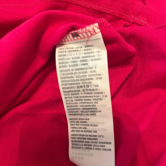 Abercrombie & Fitch Large Pink Long Sleeve Tee - Picture 4 of 5